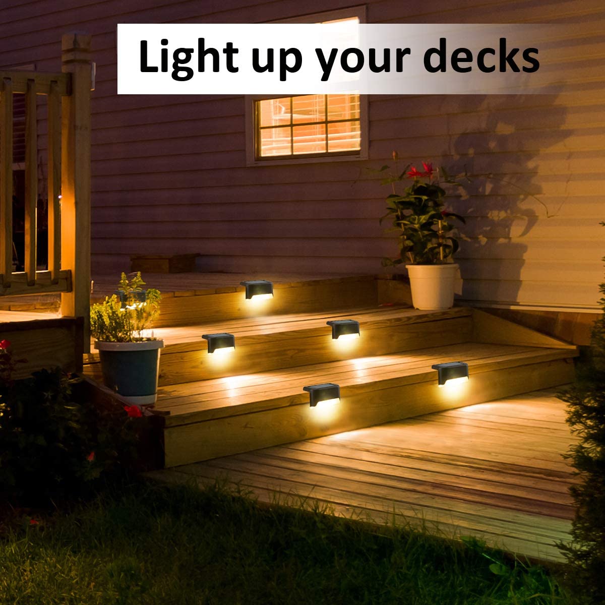 Solar Deck Lights - HOW DO I BUY THIS Multicolor-RGB / 4PCS