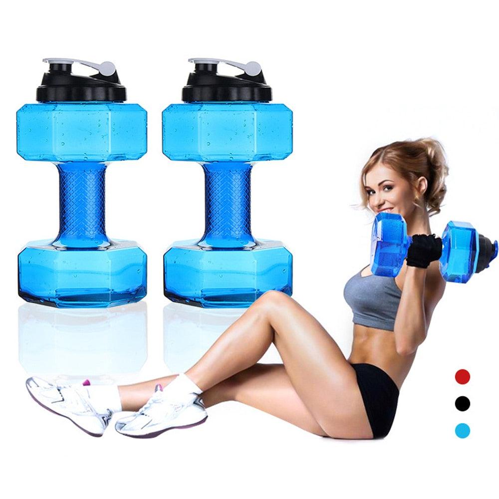 HM Dumbbell Water Bottle - HOW DO I BUY THIS black-550ML / CN