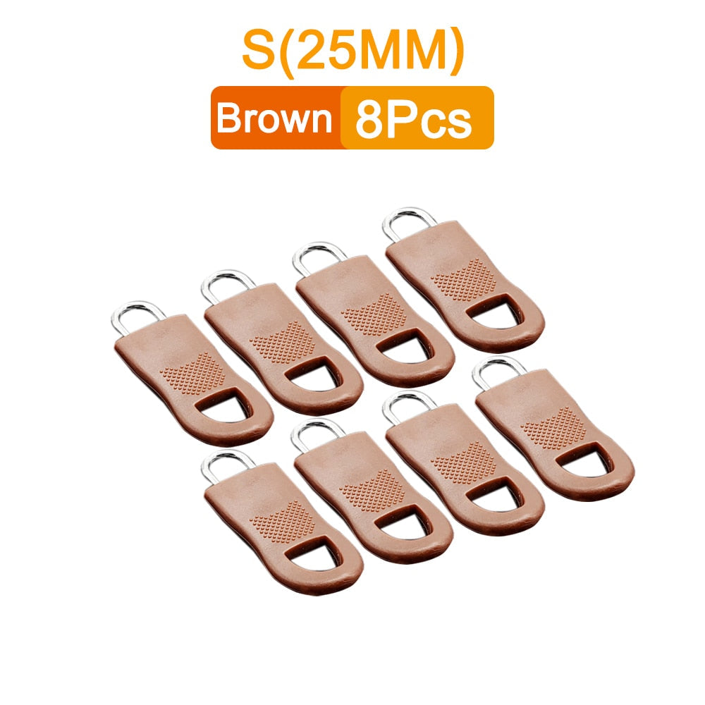 8Pcs Zip Fixer - HOW DO I BUY THIS Brown