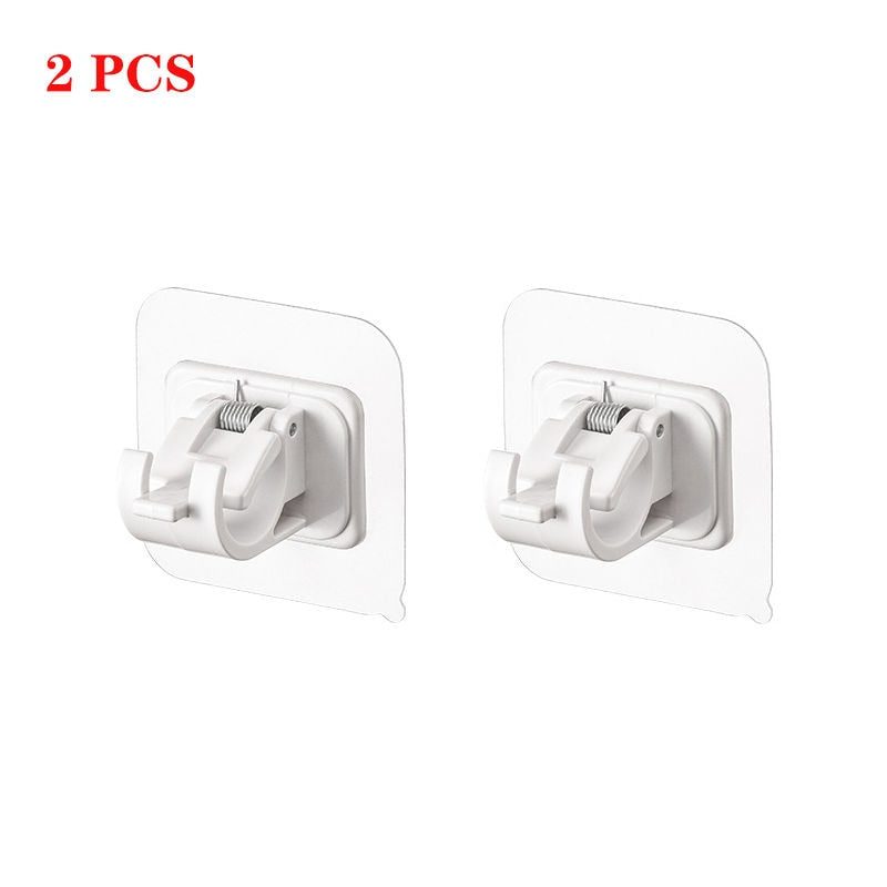 2pcs Hanging Rod Clamp Hooks - HOW DO I BUY THIS White