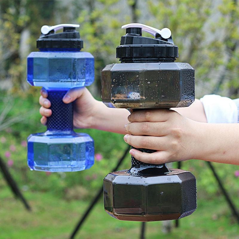 HM Dumbbell Water Bottle - HOW DO I BUY THIS blue-1500ML / CN