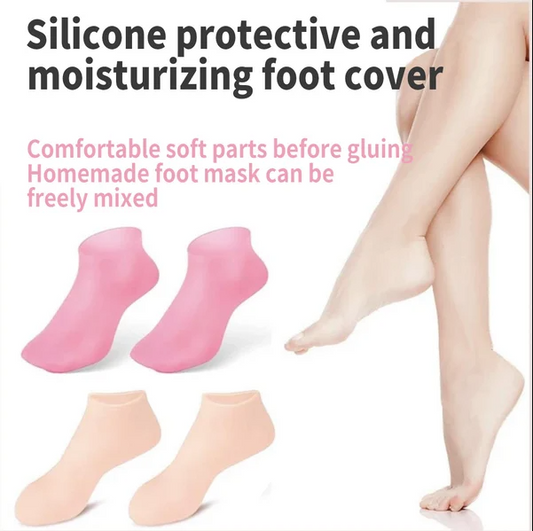 Moisturizing Foot Mask Exfoliating Silicone Socks Beach Protective Socks (60% OFF TODAY!)