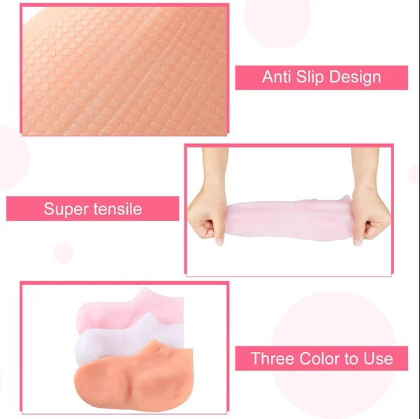 Moisturizing Foot Mask Exfoliating Silicone Socks Beach Protective Socks (60% OFF TODAY!)