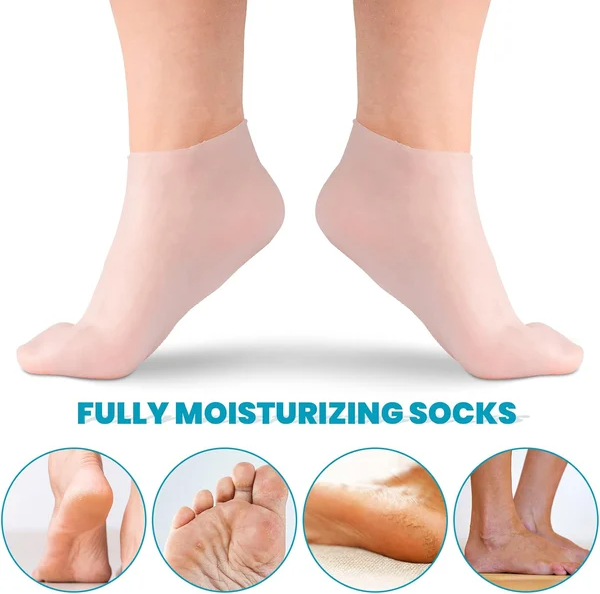 Moisturizing Foot Mask Exfoliating Silicone Socks Beach Protective Socks (60% OFF TODAY!)