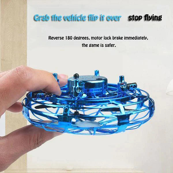 Mini Drone Quad Inducción Levitación Frisbee (¡60% DE DESCUENTO HOY!) 