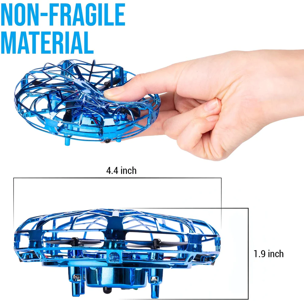 Mini Drone Quad Inducción Levitación Frisbee (¡60% DE DESCUENTO HOY!) 