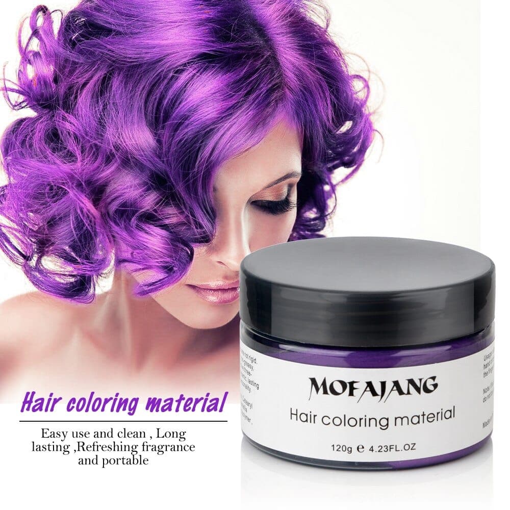 2 in 1 Stylish And Temporary Color Hair Wax (60% OFF TODAY!)