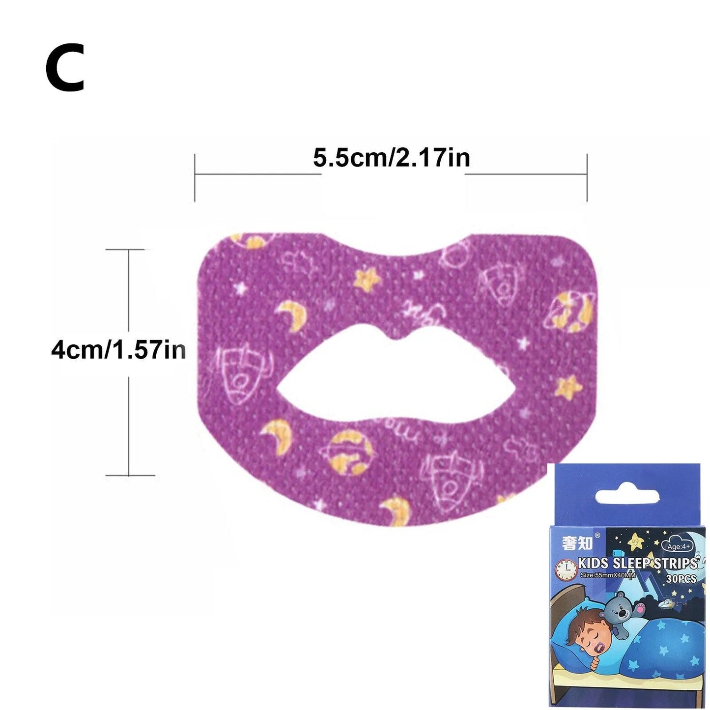 30Pcs Anti-Snoring Stickers