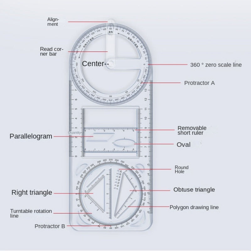 Multifunctional Ruler