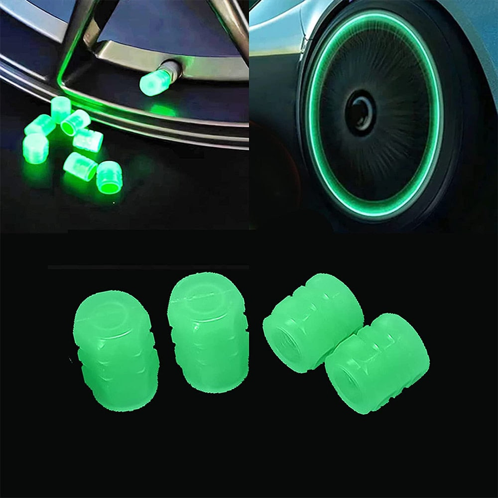 Luminous Tire Cap - HOW DO I BUY THIS Blue 4pcs