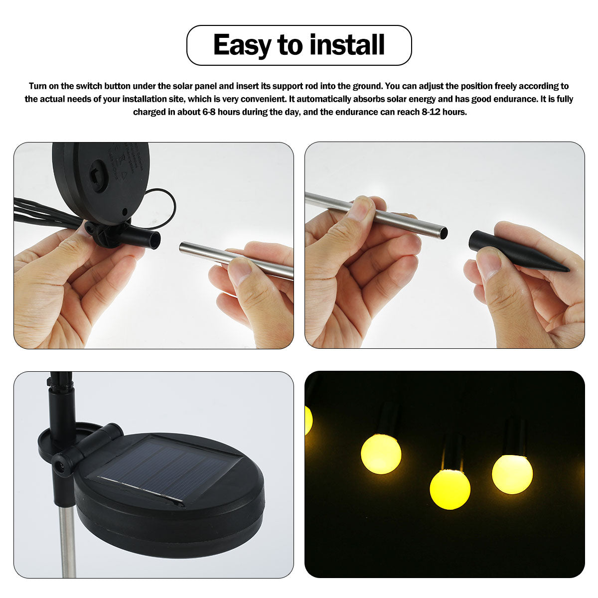 Solar Firefly Lights