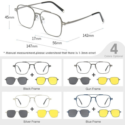 Gafas magnéticas 3 en 1 