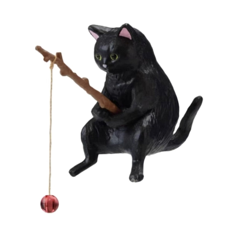 Figura de gato pescador