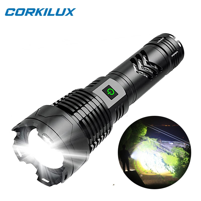 Tactical laser flashlight