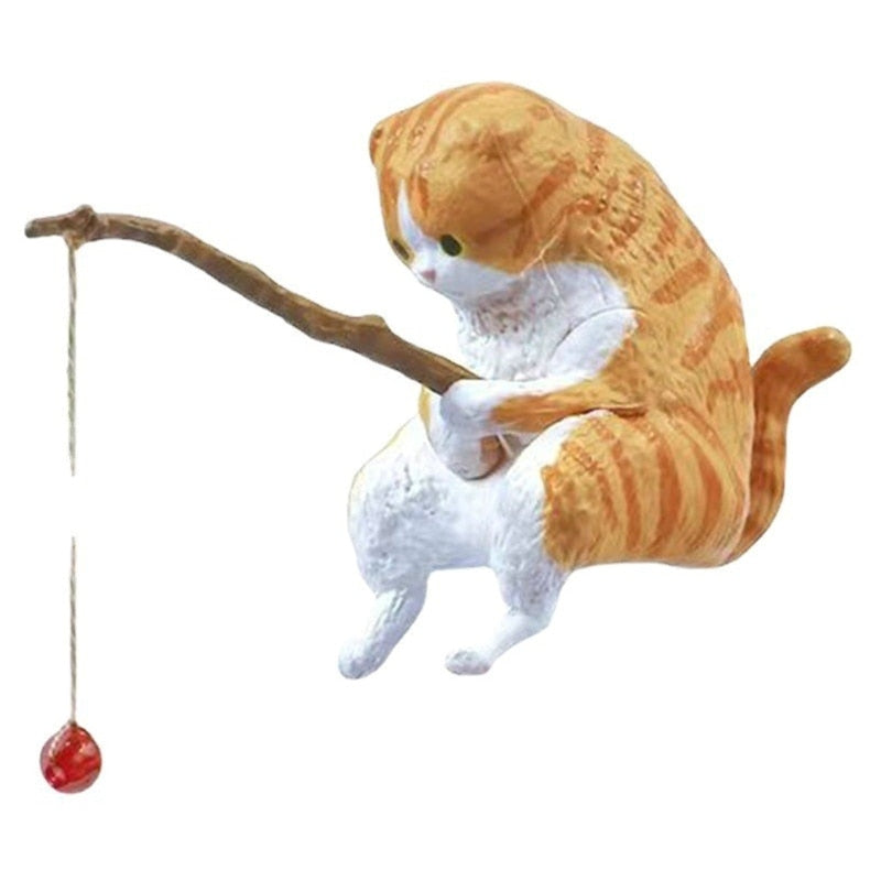 Figura de gato pescador