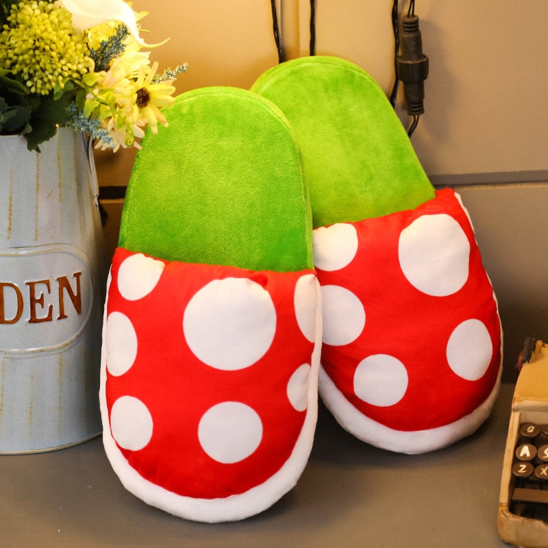 Mushroom Slippers