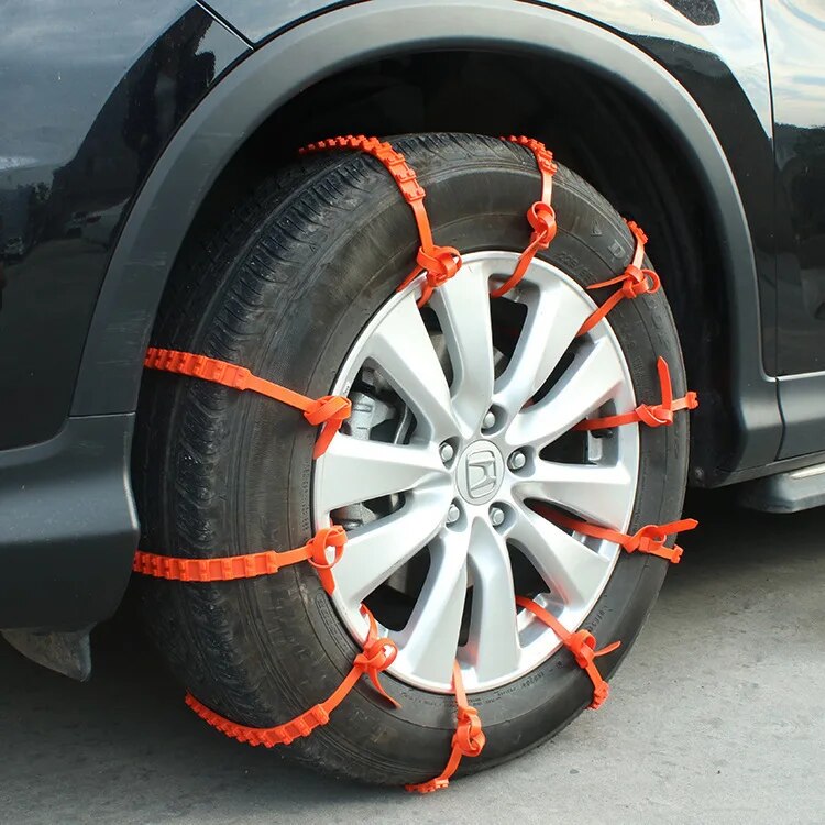 Cadenas de nieve antideslizantes para coche de invierno