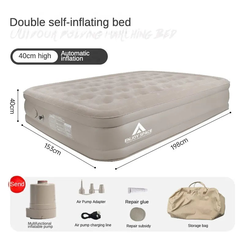 Colchón de cama inflable automático 