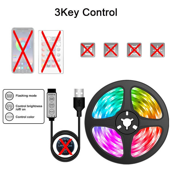 Wireless RGB LED Strip