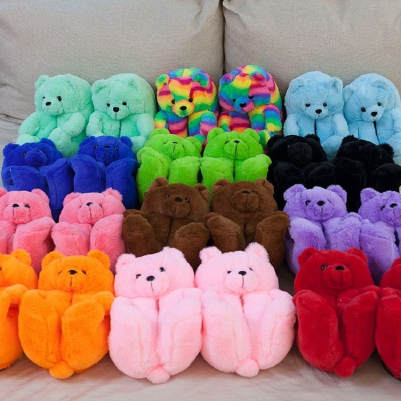 Pantuflas de oso