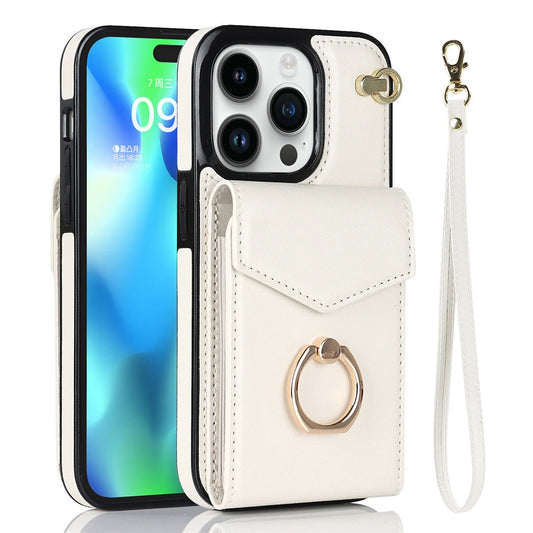 Funda tipo billetera para iPhone 