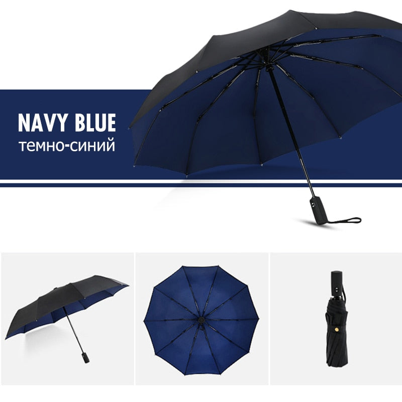 Windproof Double Layer Resistant Umbrella