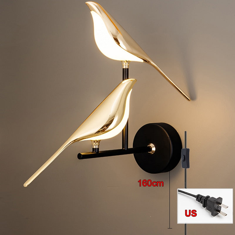 Modern Simplicity Bird Lamp