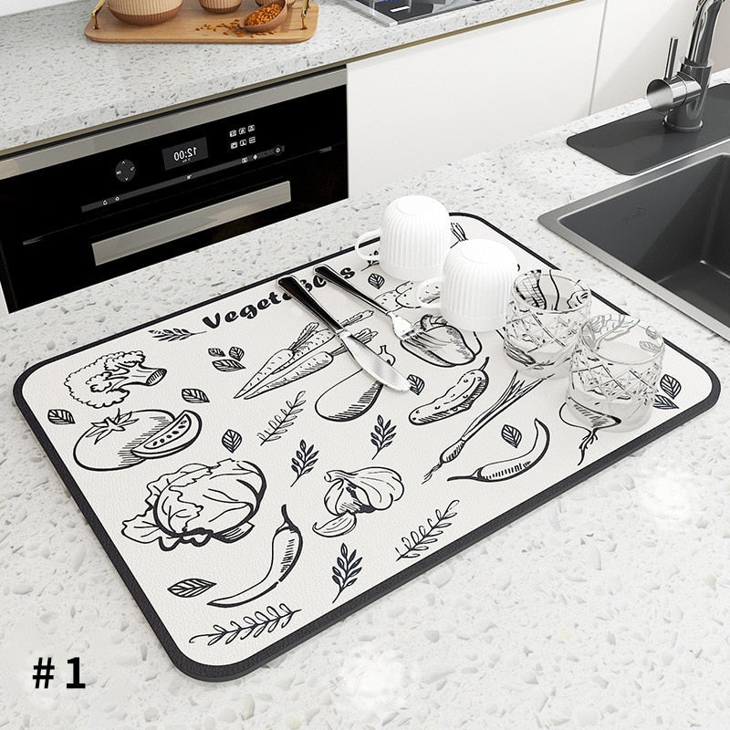 Kitchen Drain Mat - HOW DO I BUY THIS 30x40CM / Blue