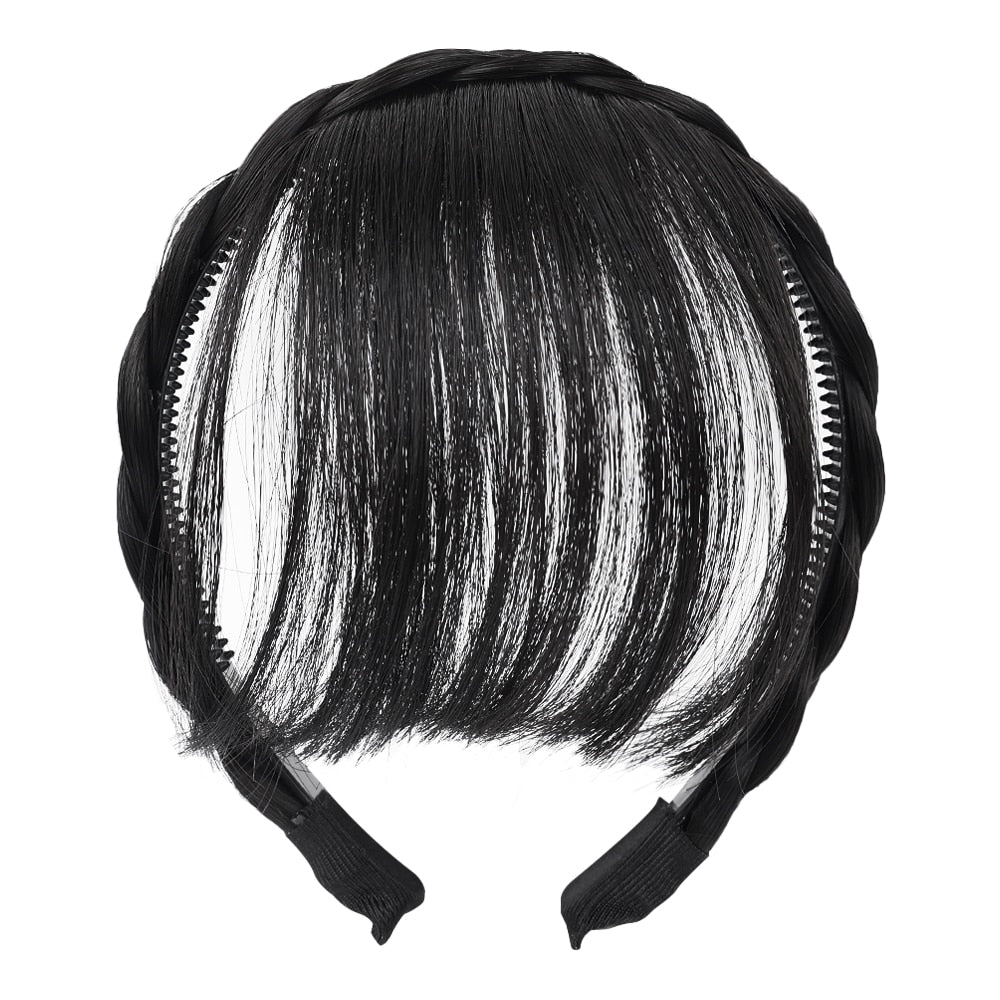 Diadema con extensión de cabello