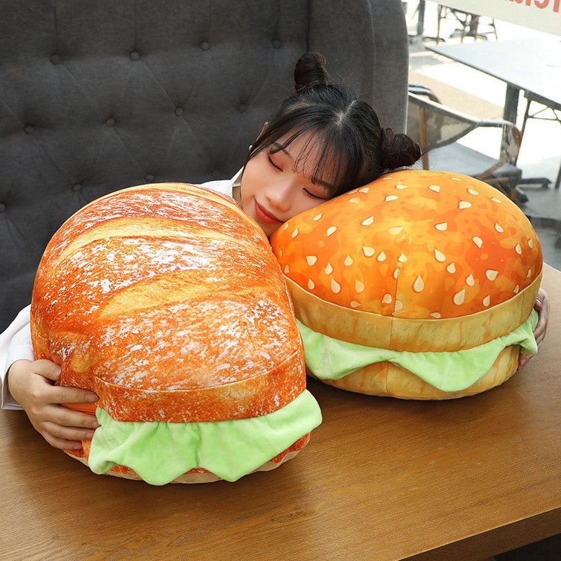 Almohada de hamburguesa