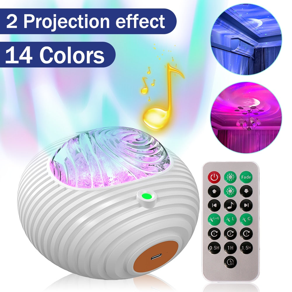 LED Star Galaxy Projector