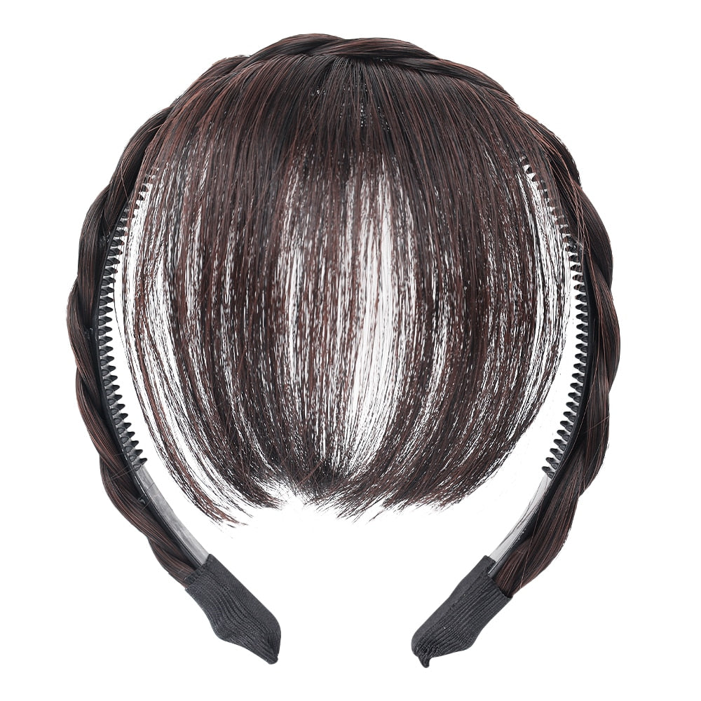 Diadema con extensión de cabello