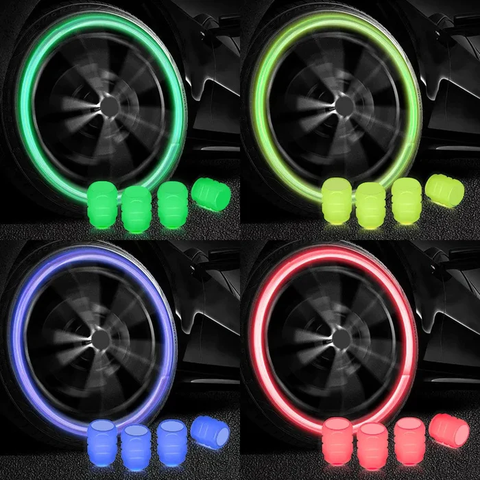 Luminous Wheel Valve Caps