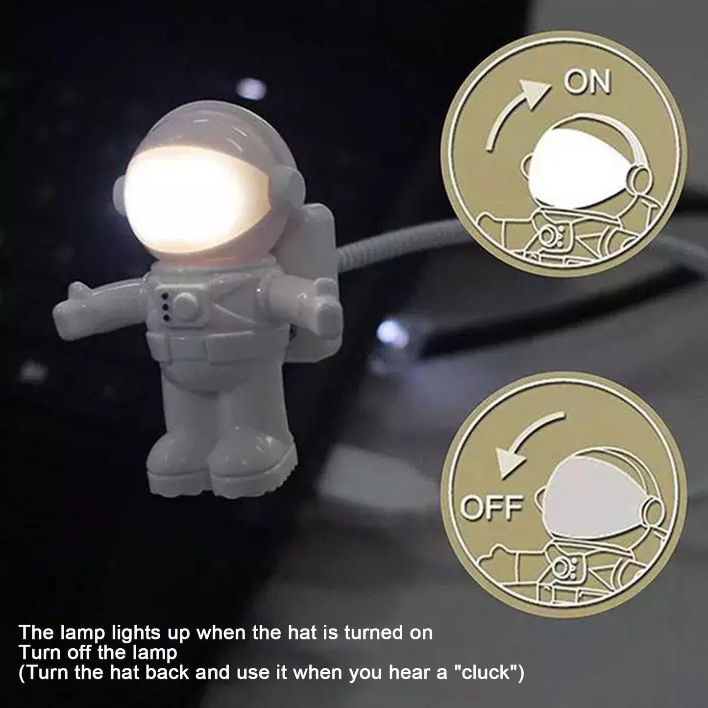 Motion Sensor Astronaut LED Nightlight