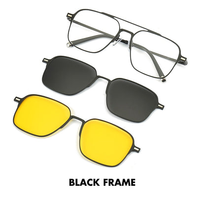 Gafas magnéticas 3 en 1 