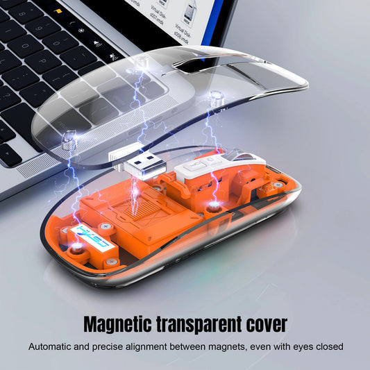 Wireless Transparent Mouse