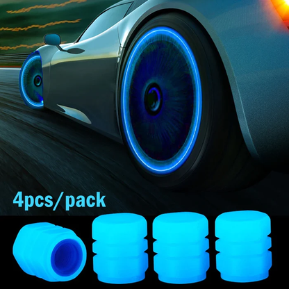 Luminous Wheel Valve Caps