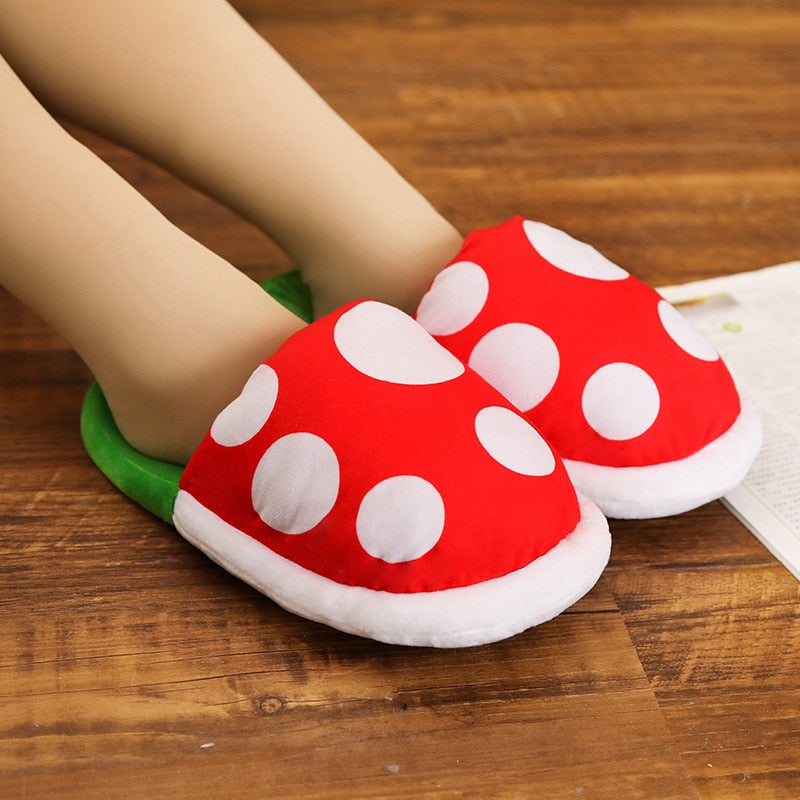 Mushroom Slippers