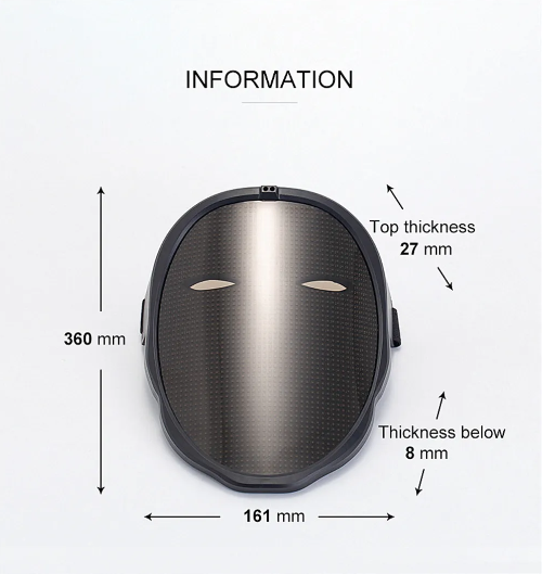 MÁSCARA FACIAL LED INTELIGENTE 