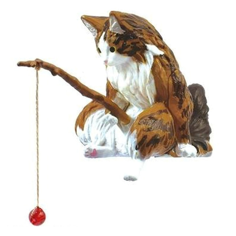 Figura de gato pescador