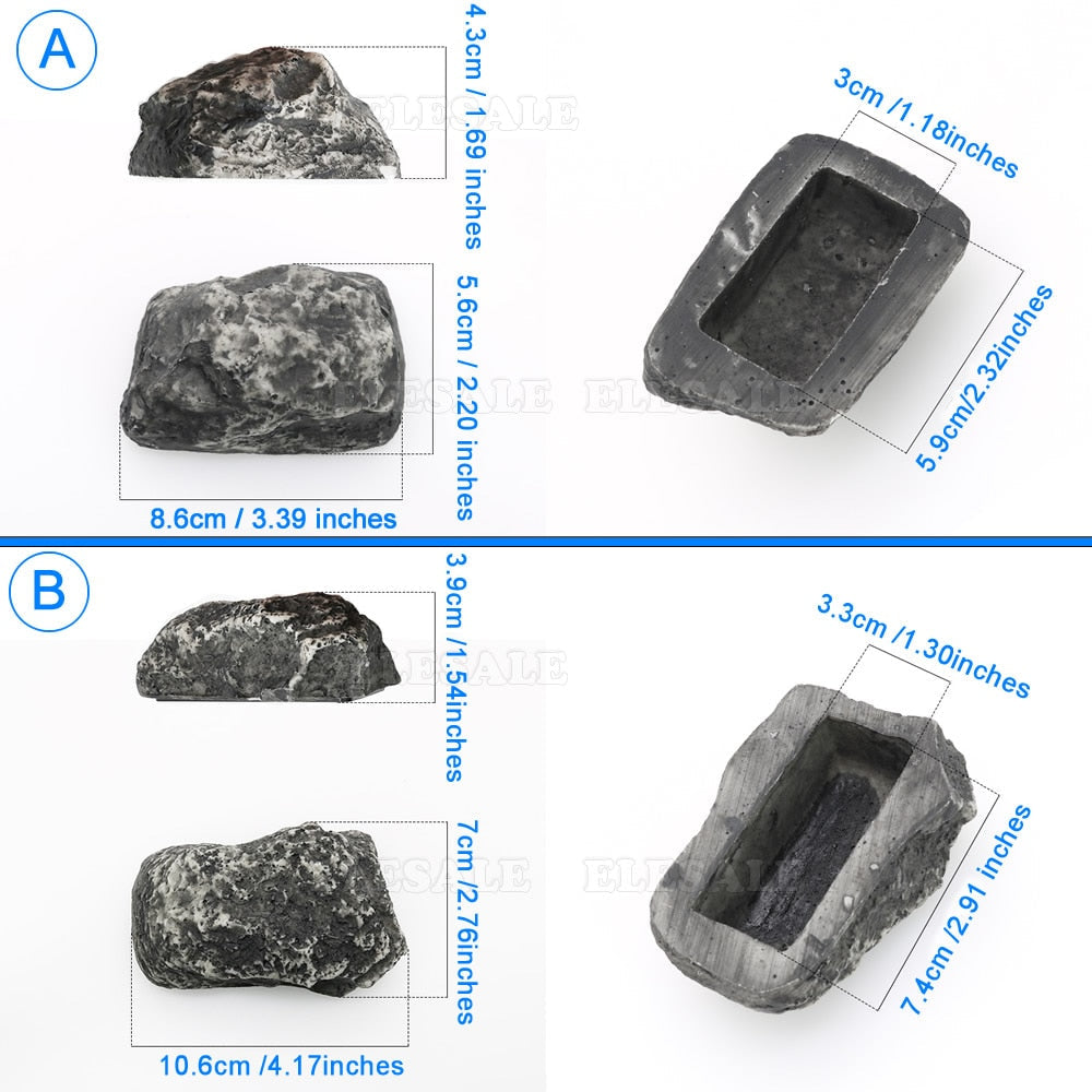 Almacenamiento de rocas para jardín