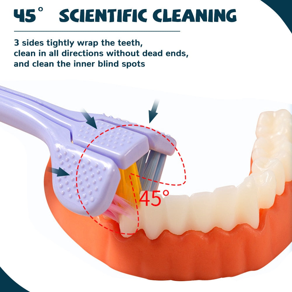 Cepillo de dientes estéreo 3D 