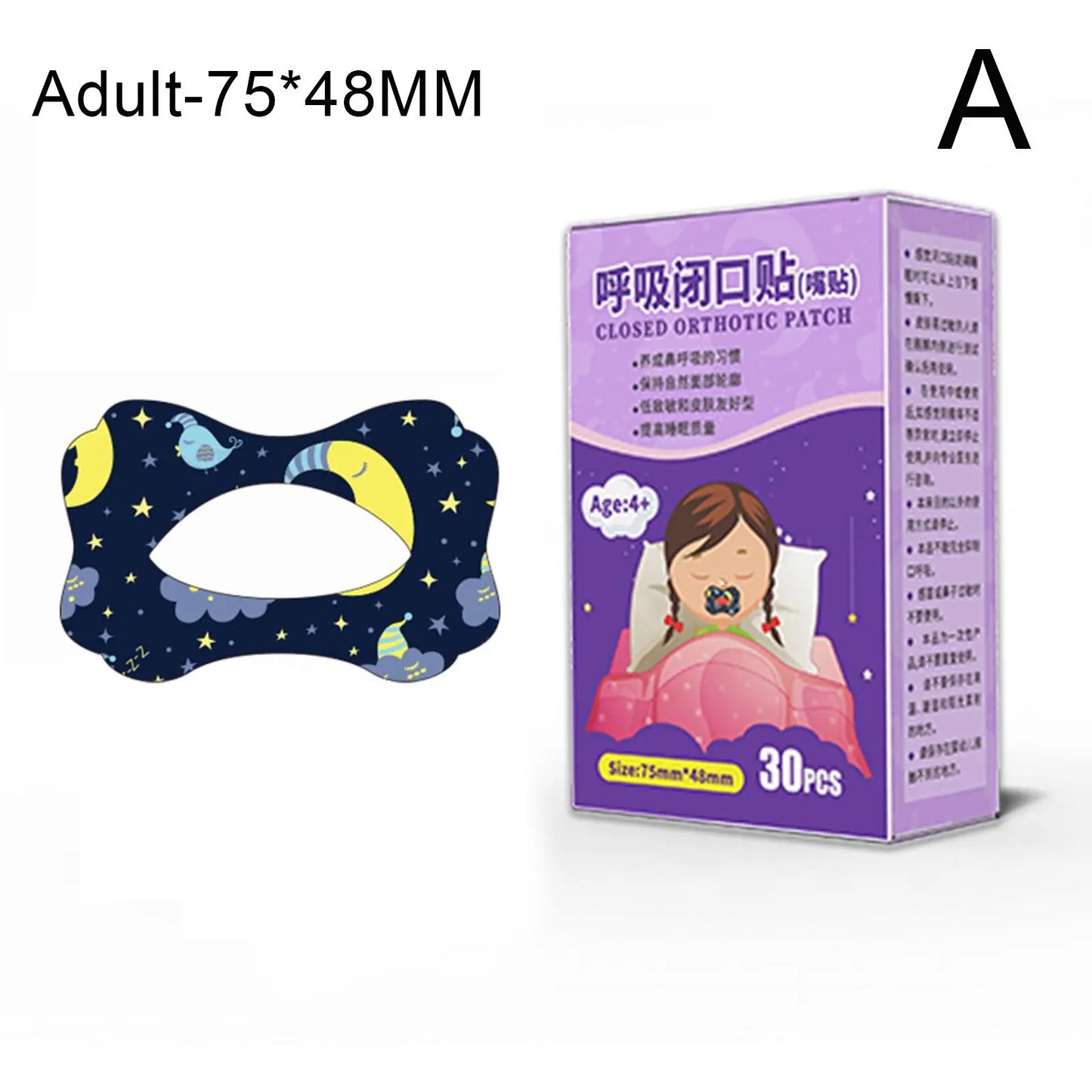 30Pcs Anti-Snoring Stickers