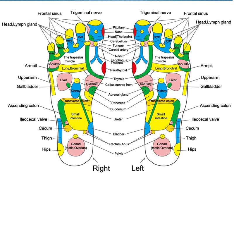 Relief Rider Reflexology Pad