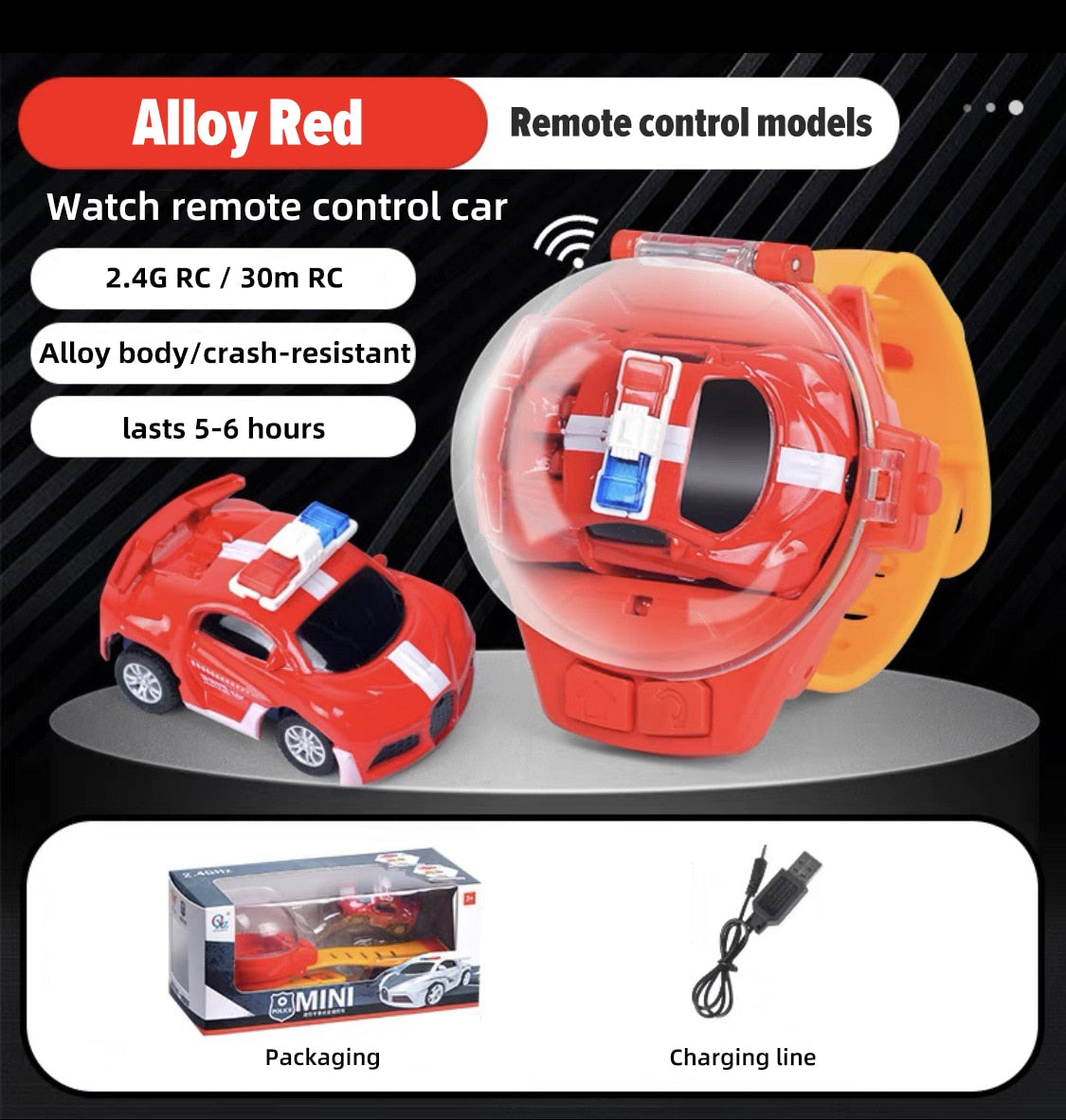 Reloj de coche con control remoto 