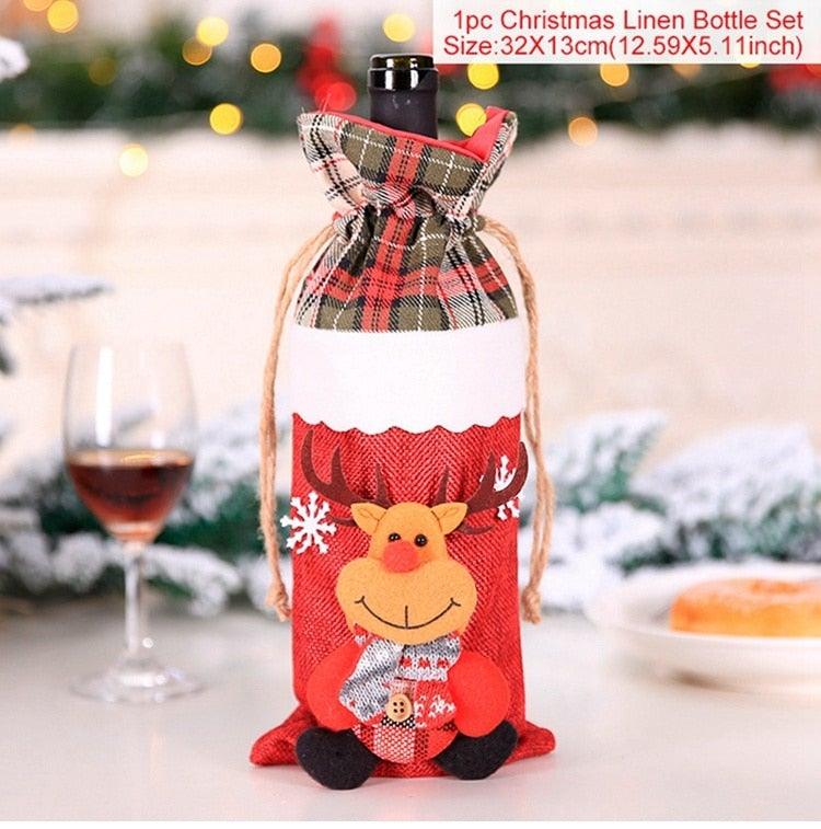 Christmas Bottle Cover