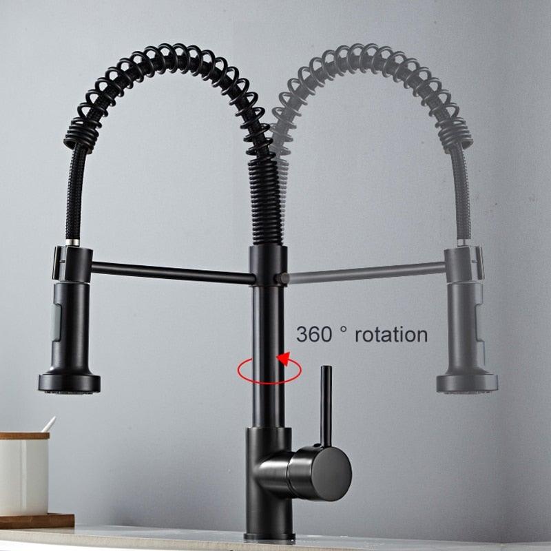 Deck Mounted Kitchen Faucet - HOW DO I BUY THIS Black & Gold