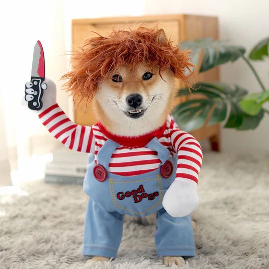 SpookyBoo - Deadly Doll Dog Costume