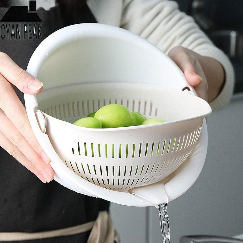 Double Drain Basket Bowl - HOW DO I BUY THIS white