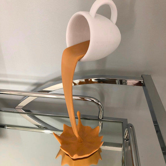 Floating Coffee Sculpture - HOW DO I BUY THIS Brown